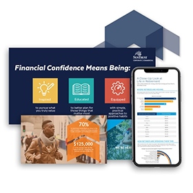 collage of Suntrust collateral